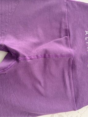 Alphalete Purple Seamless High-Waist Leggings